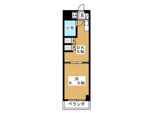 東京都大田区蒲田1【マンション】の間取り