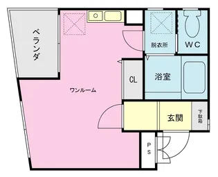 M.M.BLD【4階】の間取り