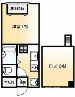 メゾン一の沢【1階】の間取り