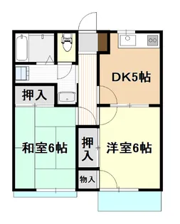 ソレアードA1【2階】の間取り