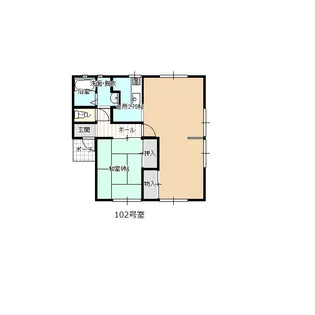 第2NKハイツ【1階】の間取り