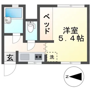 ブル・マリーノ【2階】の間取り