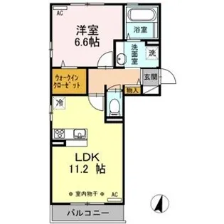 パディーフラッツ【3階】の間取り
