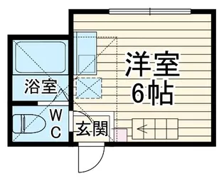 ユナイトステージモーリスの杜【2階】の間取り