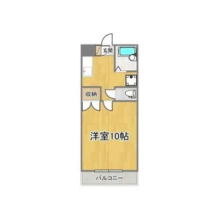 レジデンスソレイユ【2階】の間取り