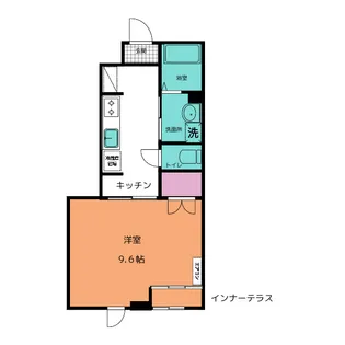プラ リジェール【1階】の間取り