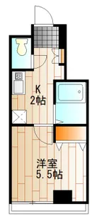 ハイツラフィネ【2階】の間取り