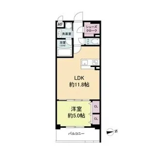 estageo関目高殿【1階】の間取り