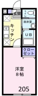 サラブレッドエクセル木更津【2階】の間取り