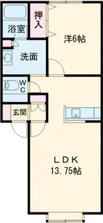 ビオラ2007【1階】の間取り