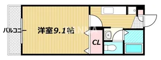 スリーサンズ【1階】の間取り