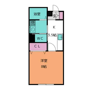 グランK【1階】の間取り
