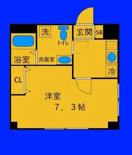 HOLLYS YOKOHAMA【4階】の間取り