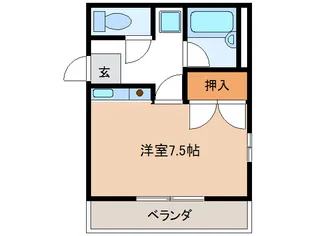 オーツゥ【1階】の間取り