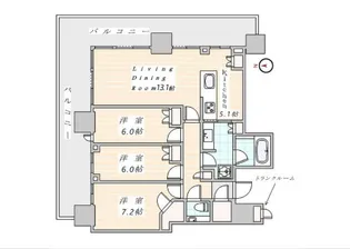3LDKの間取り画像