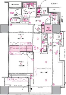 アイコニックタワー 新潟ステーション【15階】の間取り