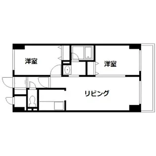 エスビーハイツ山鼻【2階】の間取り
