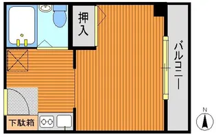 グリーンハイムバンブー【3階】の間取り