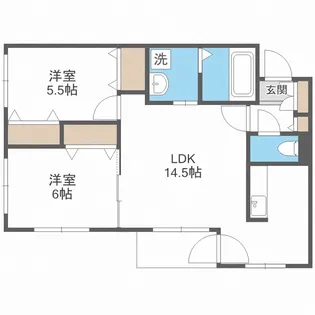 BARRACUDA【3階】の間取り