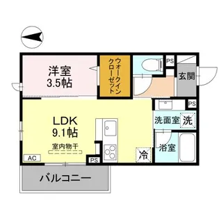 DR相木CORAZON【2階】の間取り
