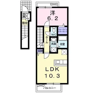 グレース・レジデンス I【2階】の間取り