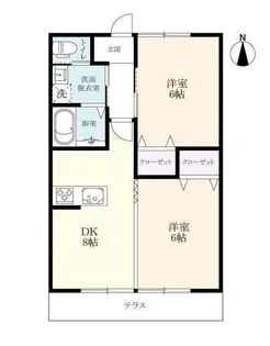 Ange town【1階】の間取り