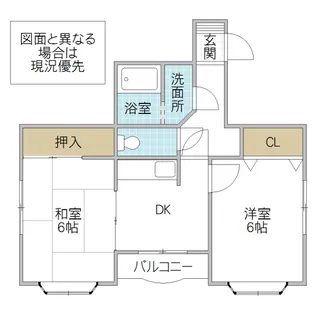 ラフォーレ並木【2階】の間取り