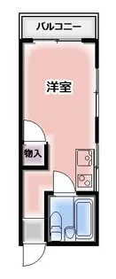 ルミウス美須賀【2階】の間取り