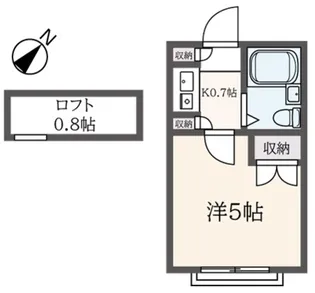 スカイピア希望ヶ丘第2 D棟【1階】の間取り