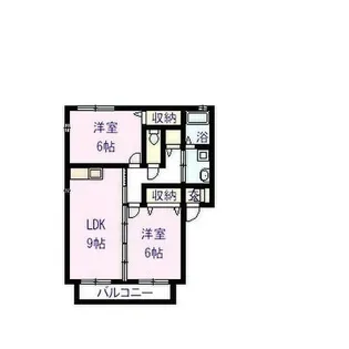 シャルマンA【1階】の間取り