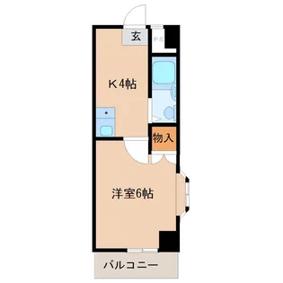 シャルムL21【2階】の間取り