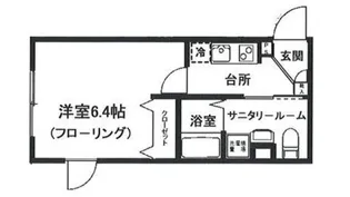 ALTO緑が丘【1階】の間取り