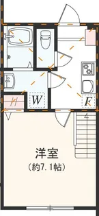 神奈川県相模原市南区上鶴間6【アパート】の間取り