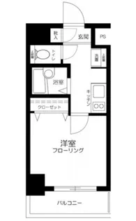 スカイコート文京茗荷谷【2階】の間取り