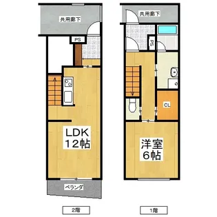 クレル瀬戸 N棟の間取り
