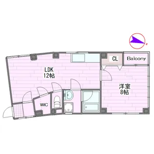 メゾンイシガミ【2階】の間取り