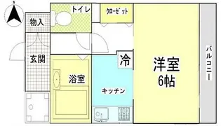 リヴレ浅草【4階】の間取り