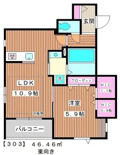 Primavera【2階】の間取り