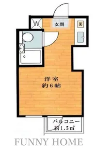 扶桑ハイツ経堂【2階】の間取り