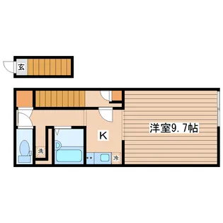 ジュネス【2階】の間取り