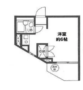 ブランノーヴァ西日暮里【1階】の間取り