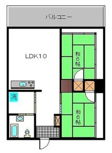 松波マンション(RH)【4階】の間取り