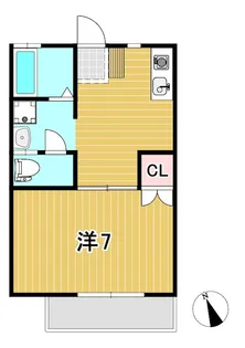 リバプールカルテットC【2階】の間取り