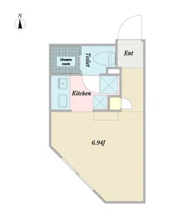 HAUS KAGURAZAKA【4階】の間取り