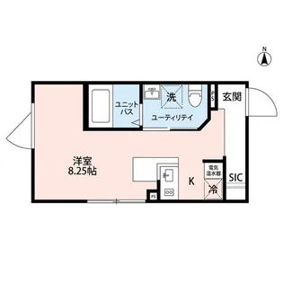 東京都世田谷区代沢2【マンション】の間取り