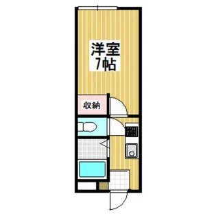 早川ハイツ【2階】の間取り