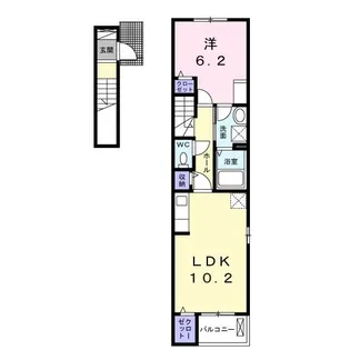 crescendo【2階】の間取り