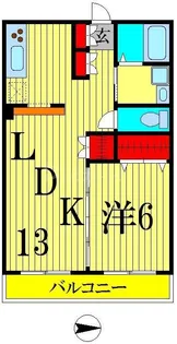 大室ビル【5階】の間取り