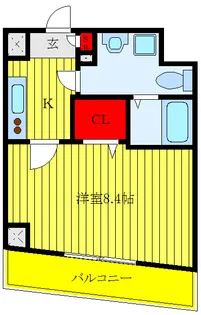 東京都荒川区東日暮里1【マンション】の間取り