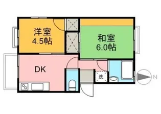 ベルデハイツ【2階】の間取り